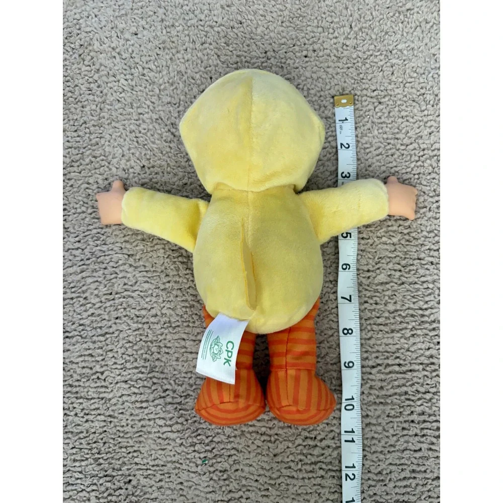 Cabbage Patch Kids Cuties Yellow Chick Plush Doll Green Eyes 9in CPK Doll